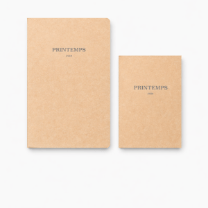 Carnet de saison Printemps - Kraft